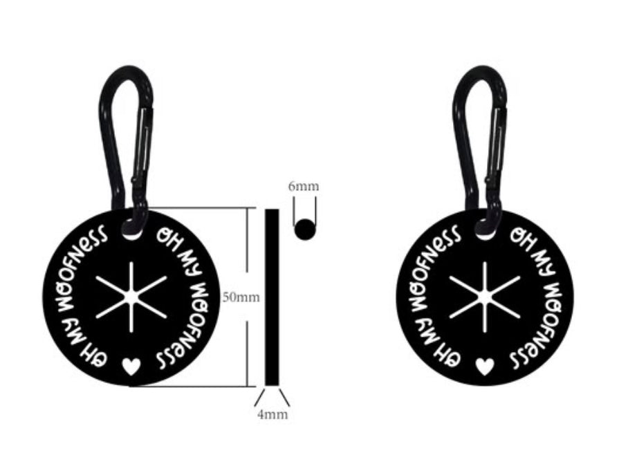 Black Poop Bag Carrier