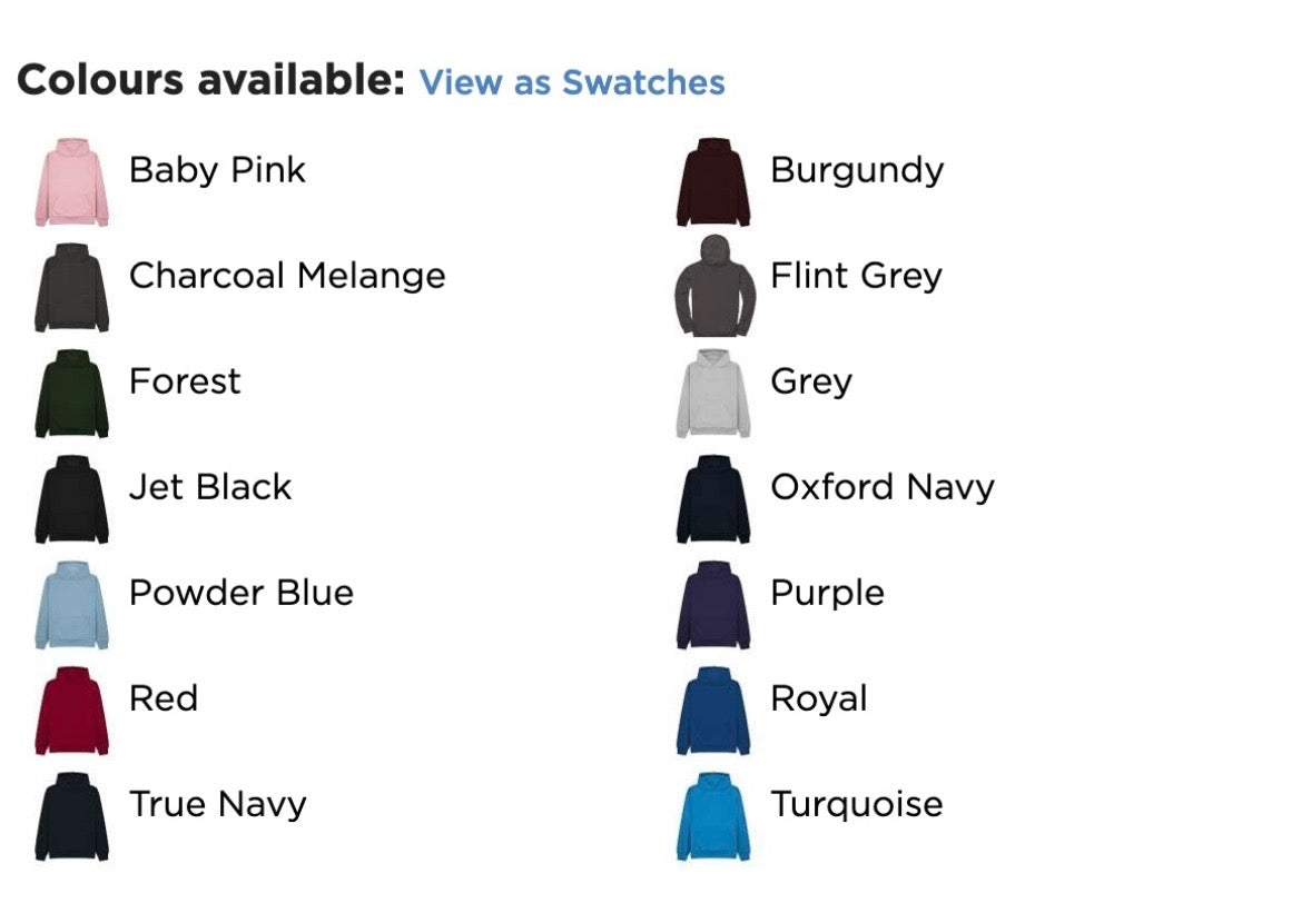 Embroidered Childs Hoodie