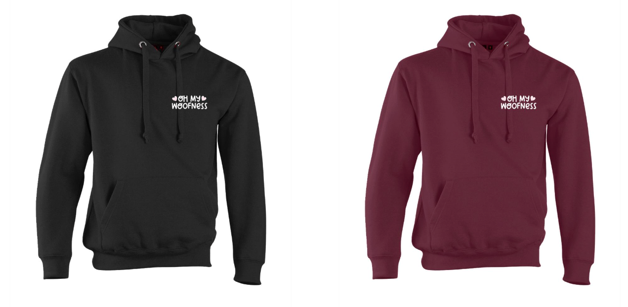 Embroidered Adults Hoodie