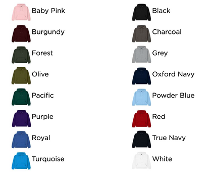 Embroidered Adults Hoodie